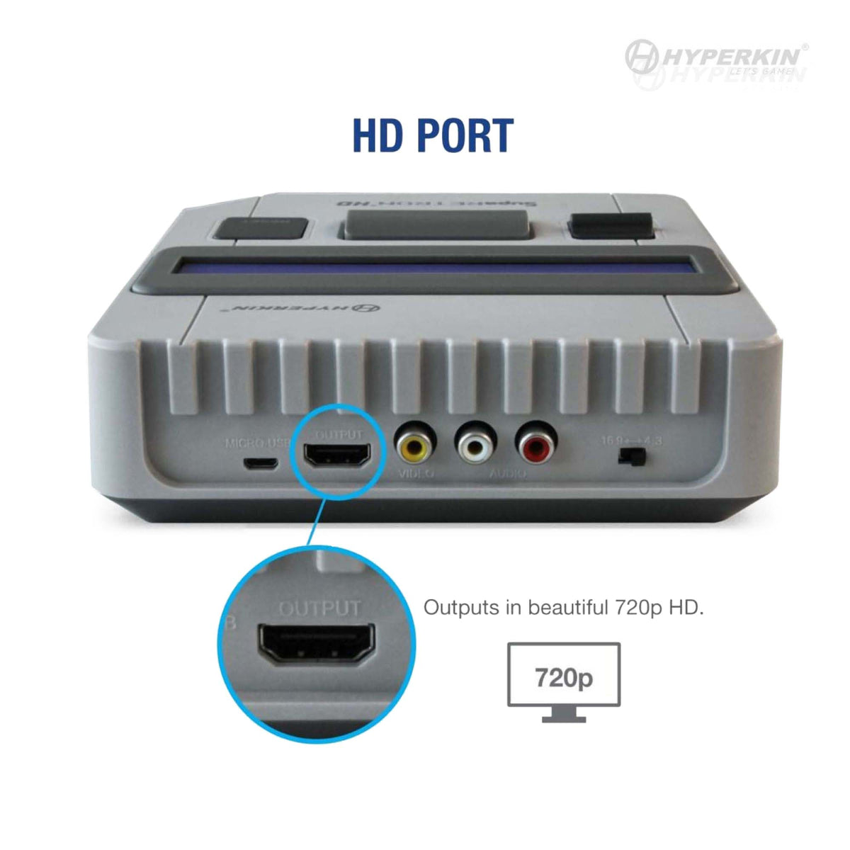 SupaRetroN HD Gaming Console for Super NES®/ Super Famicom