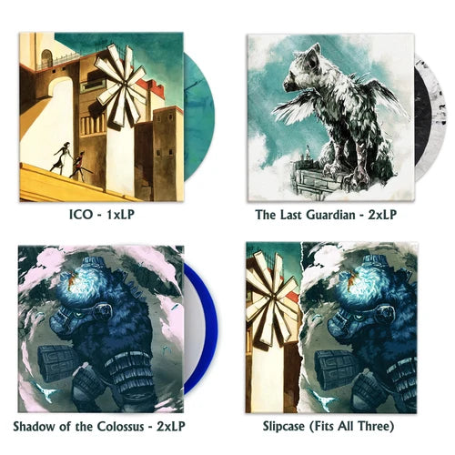 Team ICO Trilogy Vinyl Soundtrack 5xLP Box Set