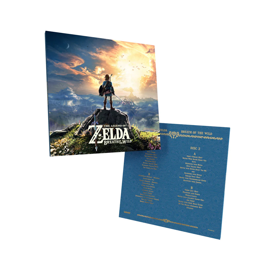 The Legend of Zelda Breath of the Wild Soundtrack Deluxe Double Vinyl