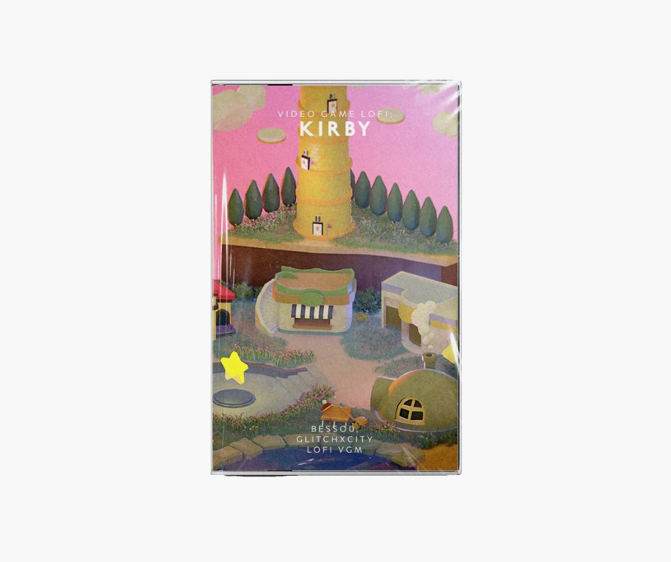 Video Game LoFi: Kirby (Cassette Tape)