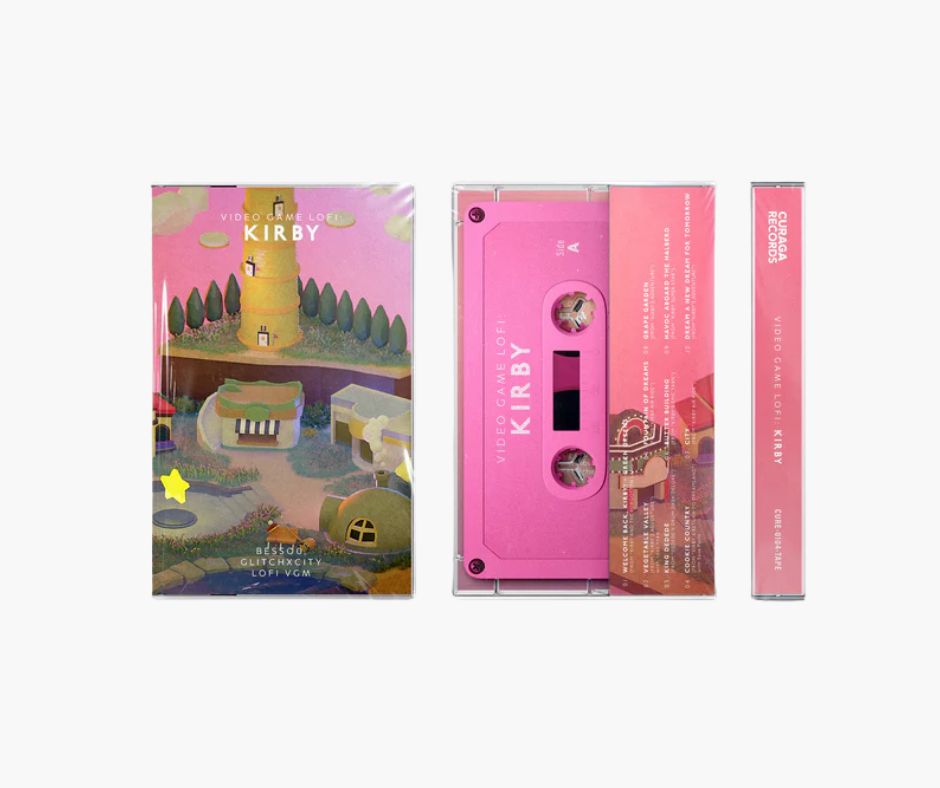 Video Game LoFi: Kirby (Cassette Tape)