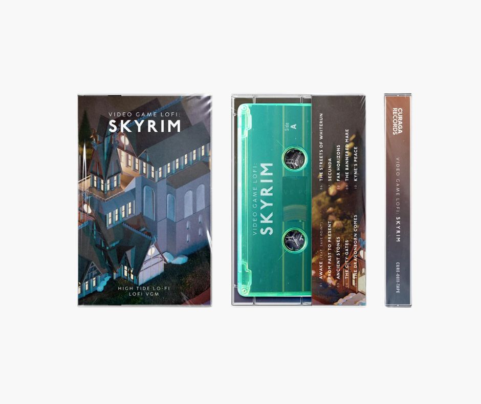 Video Game LoFi: Skyrim - High Tide Lofi (Cassette Tape)