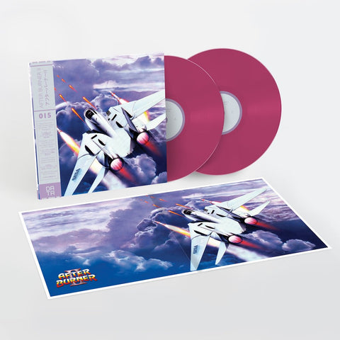 After Burner Coloured Vinyl and Poster