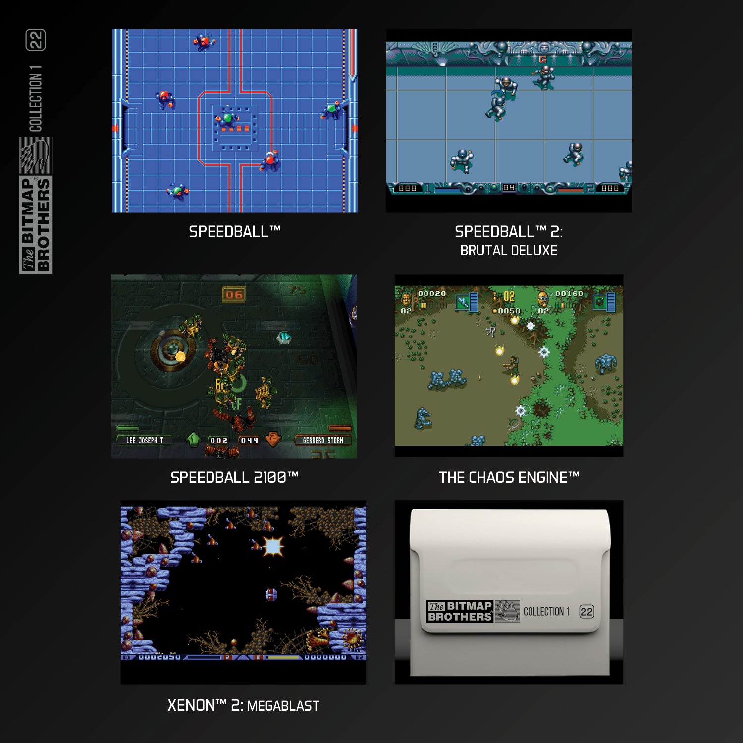 Bitmap Brothers Collection 1 - Evercade Cartridge