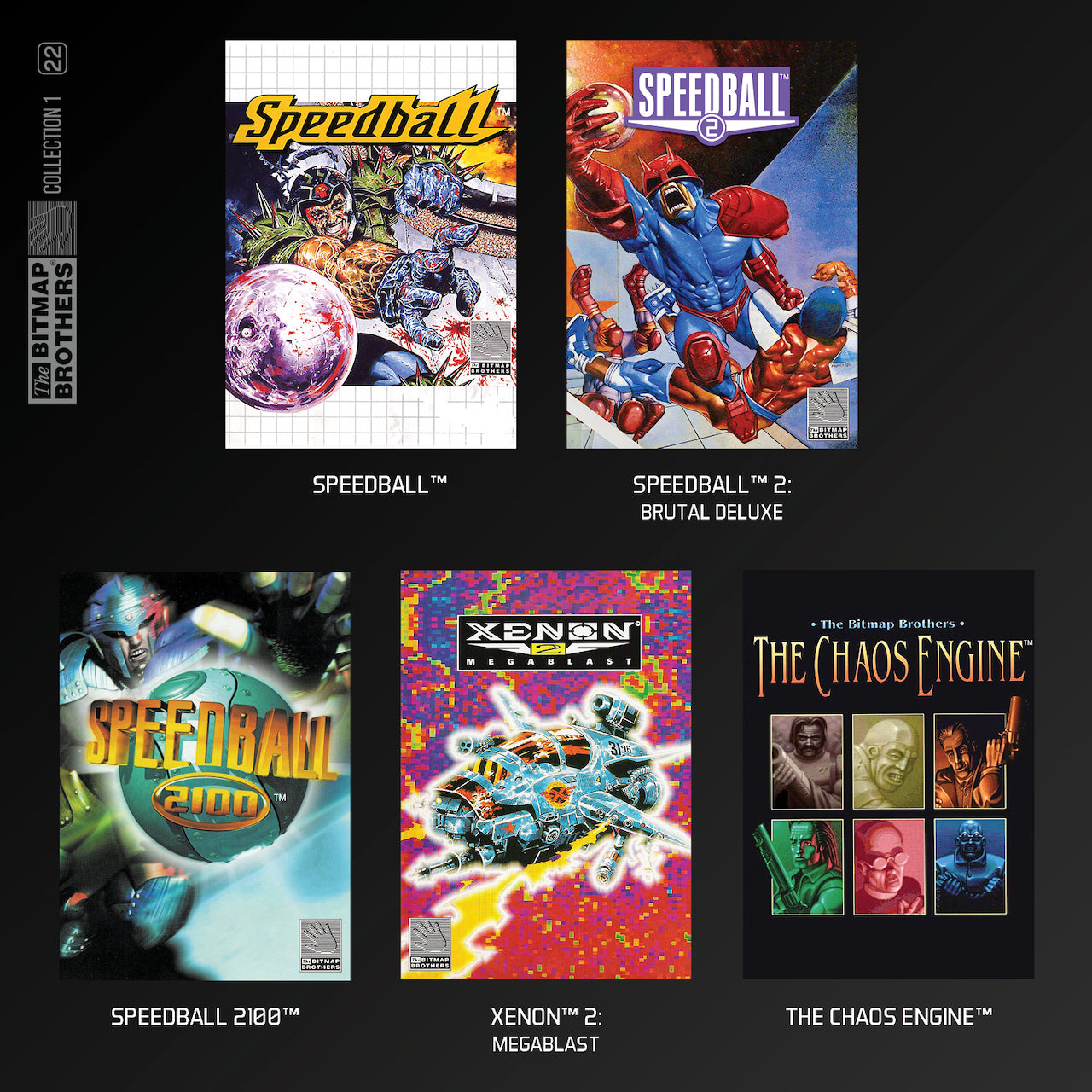 Bitmap Brothers Collection 1 - Evercade Cartridge