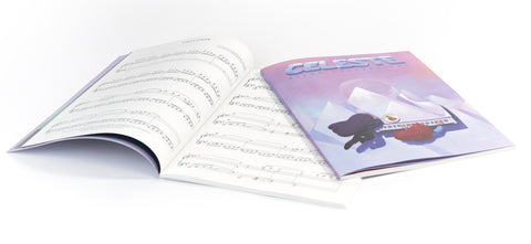 Celeste Piano Collections (Physical Sheet Music Book)