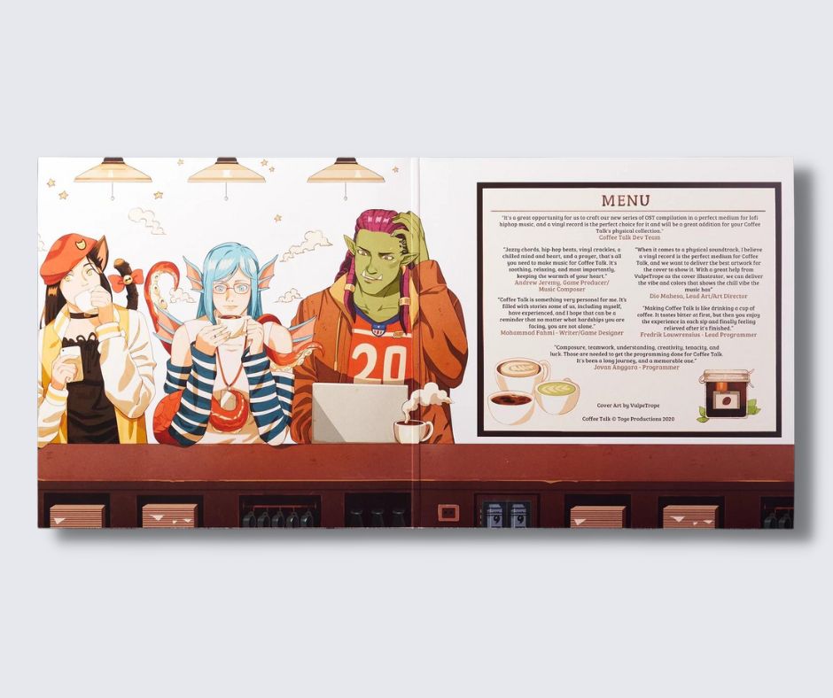 Coffee Talk Original Game Soundtrack 2xLP