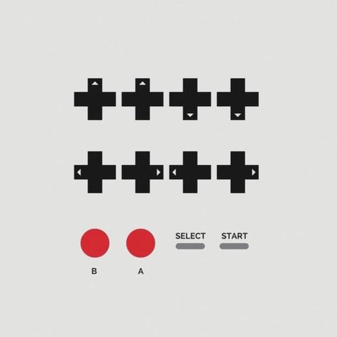 Contra Cheat Code Art