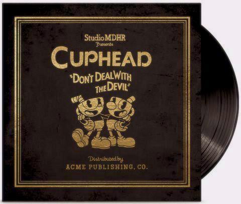 Cuphead 4 x LP Deluxe Vinyl Soundtrack Cover