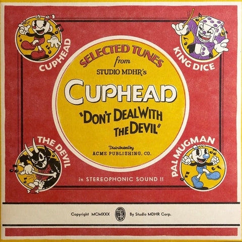 Cuphead 2xLP Vinyl Soundtrack