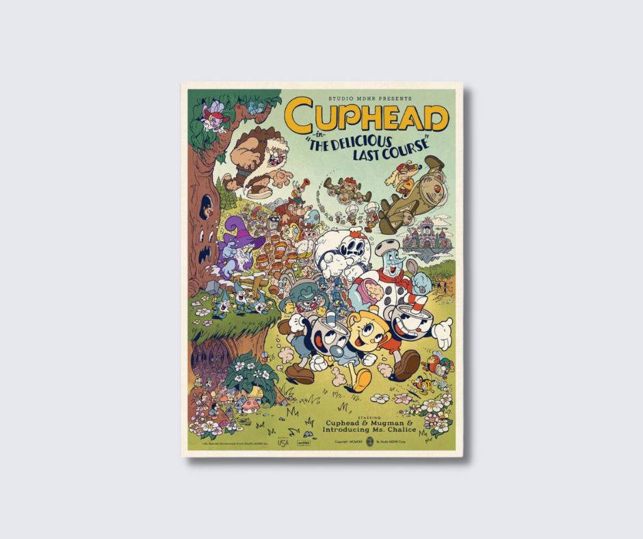 Cuphead the Delicious Last Course 2xLP | iam8bit | PixelCrib