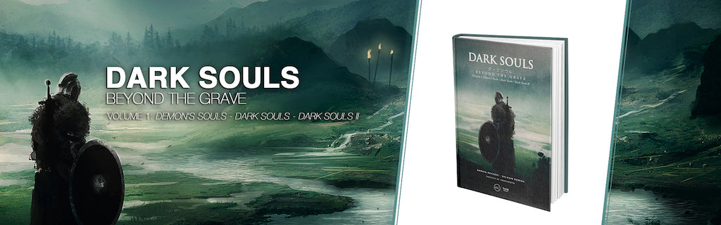 Dark Souls book advertising banner