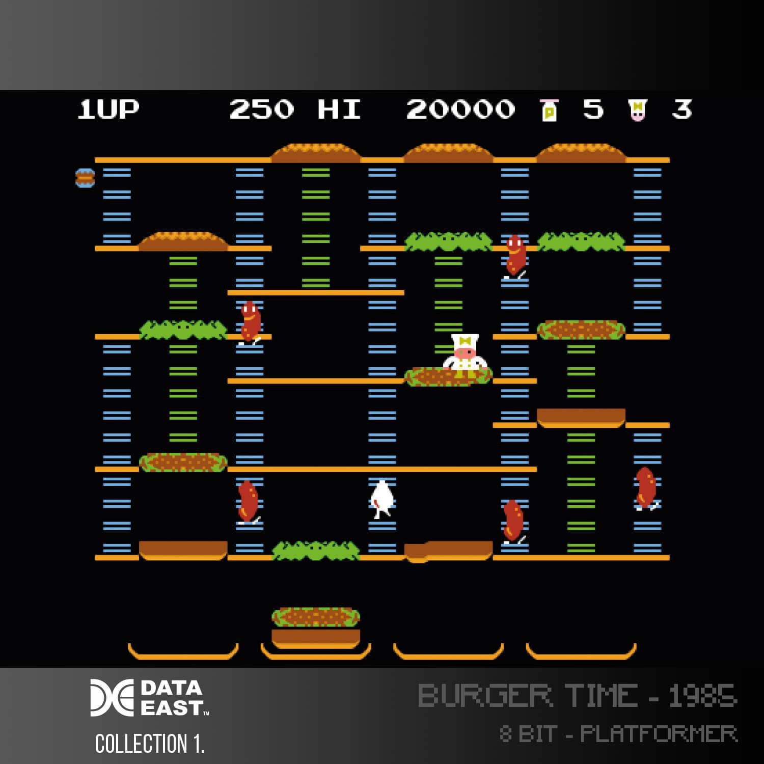 Data East Collection 1 - Evercade Cartridge