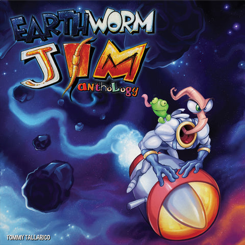 Earthworm Jim Anthology by Tommy Tallarico Vinyl Cover