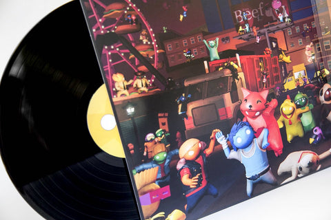 Gang Beasts Vinyl Soundtrack inner gatefold art