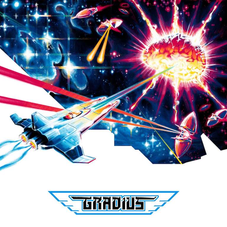 Gradius Vinyl Soundtrack from LP Cover