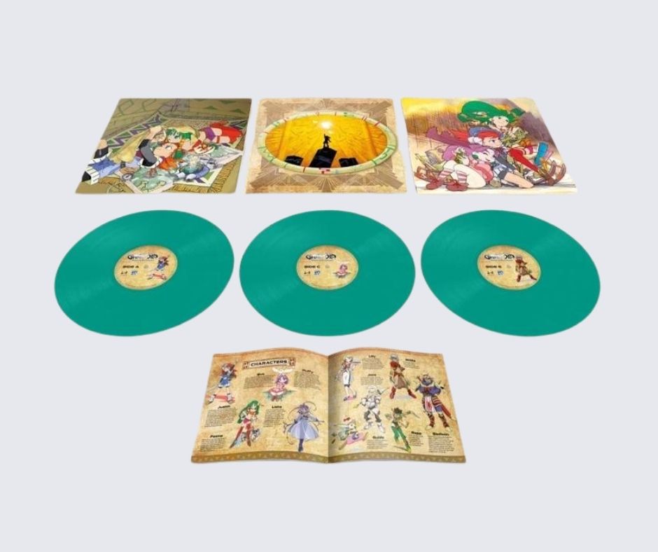 Grandia Memorial Soundtrack 3xLP Box Set