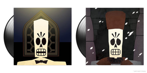 Grim Fandango 2xLP Vinyl Soundtrack gatefold artwork