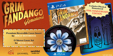 Grim Fandango PS4 Physical Game