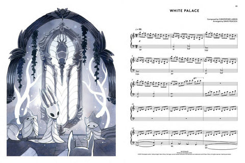 Hollow Knight Piano Collections (Physical Sheet Music Book)