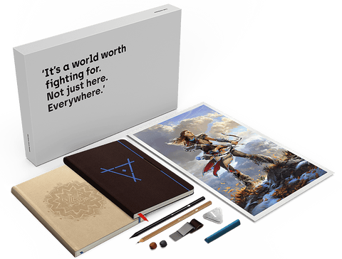Horizon Zero Dawn Notebook Collector's Edition Box Set