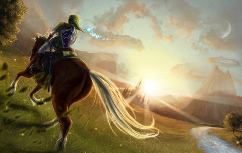 Hyrule Field (Legend of Zelda) A3 Art Print