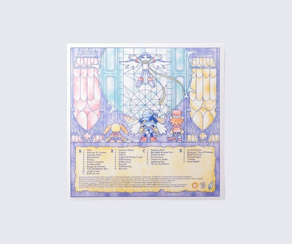 Klonoa 2: Lunatea’s Veil Video Game Soundtrack 2xLP