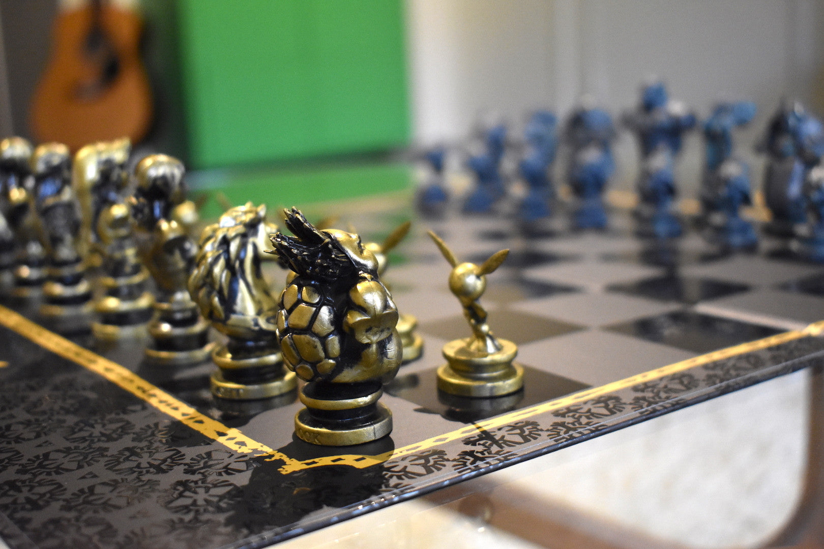 zelda chess board set up