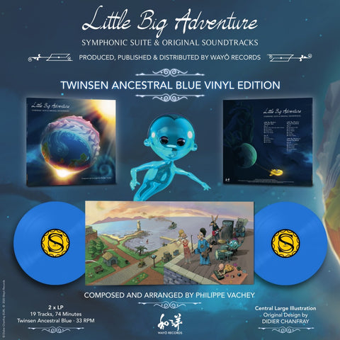 Little Big Adventure Symphonic Suite & Original Soundtracks 2xLP