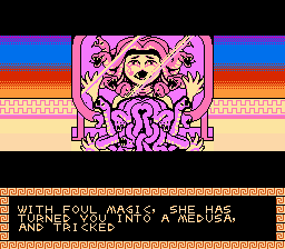 Little Medusa NES Video Game