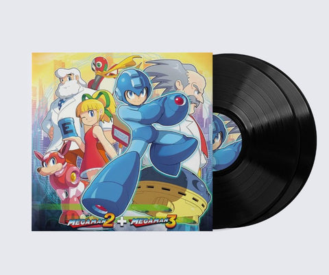 Mega Man 2 & 3 Deluxe Double Vinyl