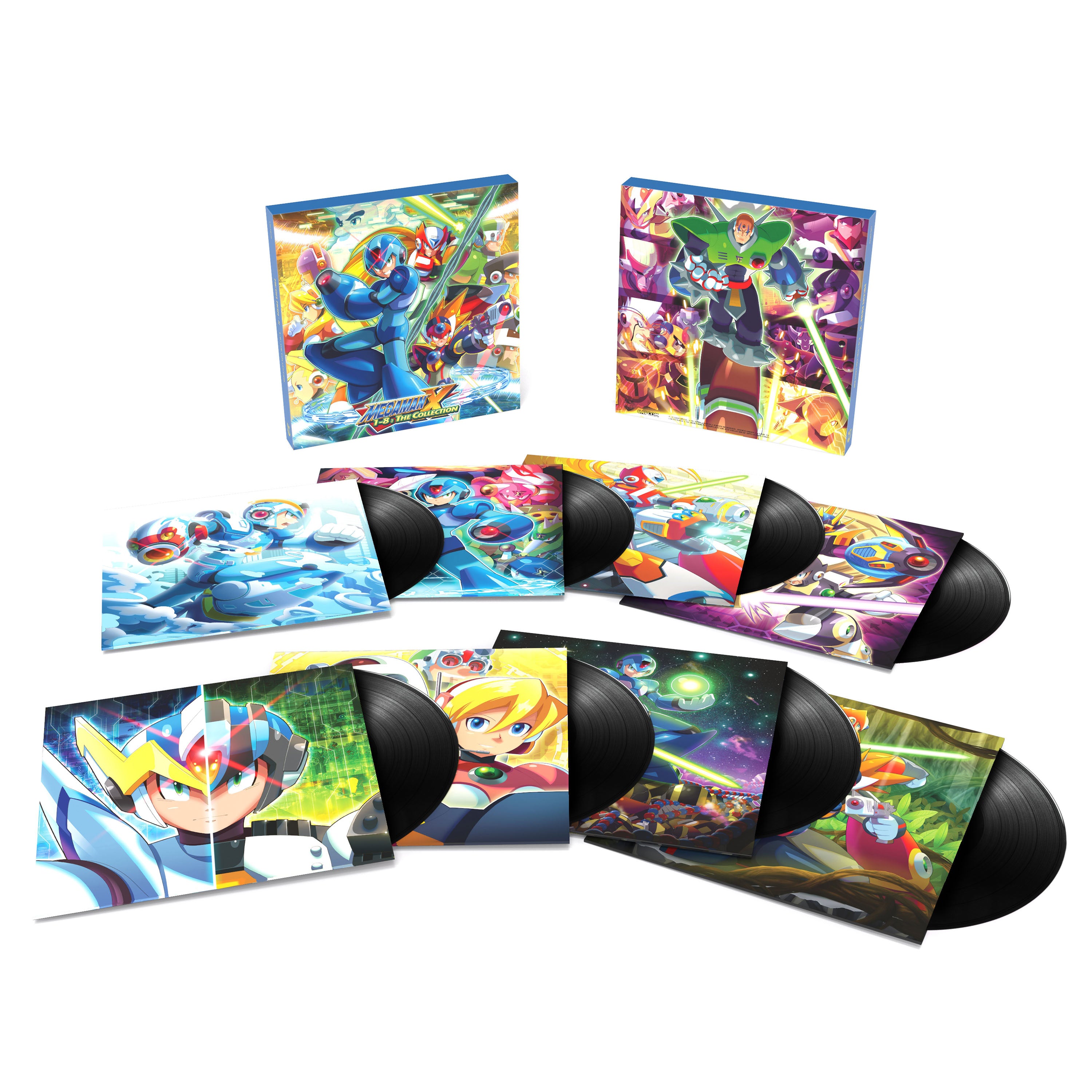 Mega Man™ X 1-8: The Collection (Limited Edition 8xLP Box Set)