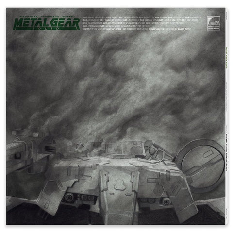 Metal Gear Solid Original Video Game Soundtrack rear artwork