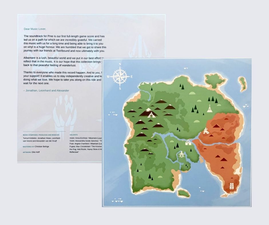 Pine Original Video Game Soundtrack 2xLP