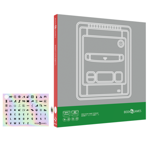 Precision Game Storage for Super Famicom/Super Nintendo