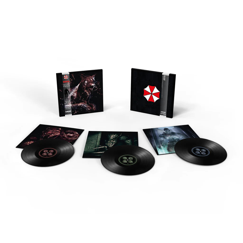 Resident Evil 1996 Original Soundtrack + Original Soundtrack Remix Deluxe Triple Vinyl