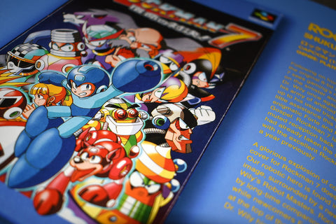 Japanese box art for mega man