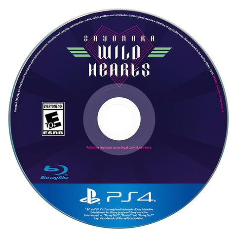 Sayonara Wild Hearts (PlayStation 4 Standard Edition)