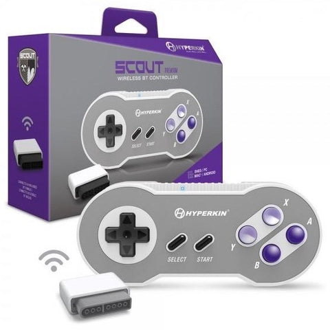 Scout Premium BT Controller for Super NES®/ PC/ Mac®/ Android