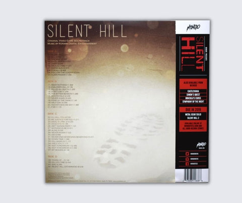 Silent Hill Video Game Soundtrack 2xLP