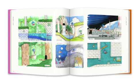 Sonic book inside content
