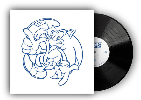 Sonic Adventure Official Soundtrack Vinyl Record