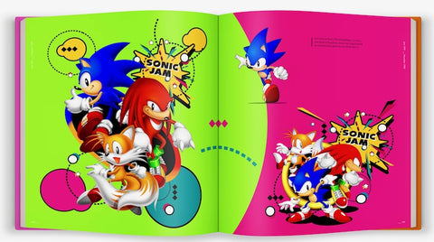 Sonic The Hedgehog 25th Anniversary Art Book - Sonic Jam Artwork