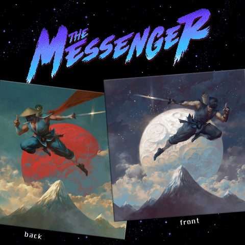 The Messenger front and rear vinyl cover