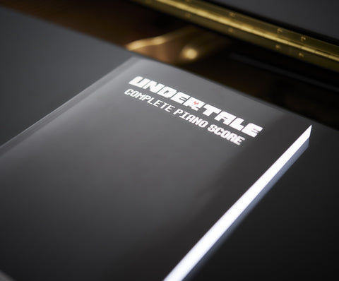 UNDERTALE Complete Piano Score (Physical Sheet Music Book)