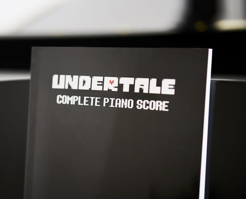 UNDERTALE Complete Piano Score (Physical Sheet Music Book)