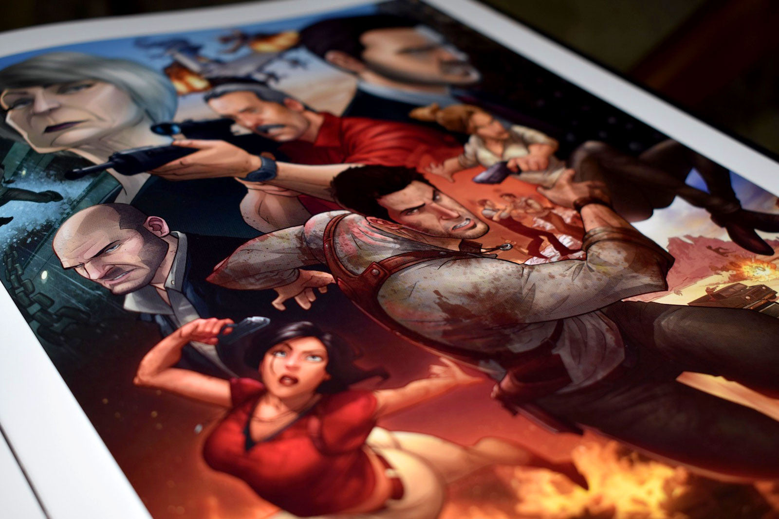 Naughty Dog book uncharted art