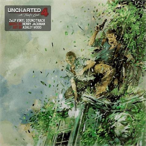 Uncharted 4 Vinyl Soundtrack Record Cover