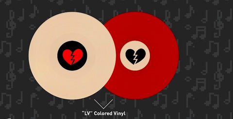 Undertale on Piano Vinyl Record LV Coloured Discs