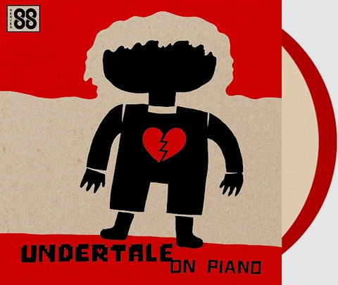 Undertale on Piano Vinyl Record LP Cover